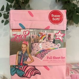 Full sheet set/bows/graphic printed